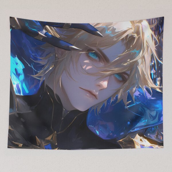 Item preview, Dainsleif Genshin Impact Azure Armor Starfall Gaze designed and sold by TanglenRabbit.