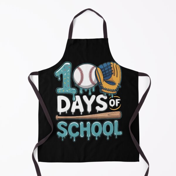 Item preview, 100 Days of School Baseball Ice Cream Drip Player Kids Boys designed and sold by grounabslaninal.
