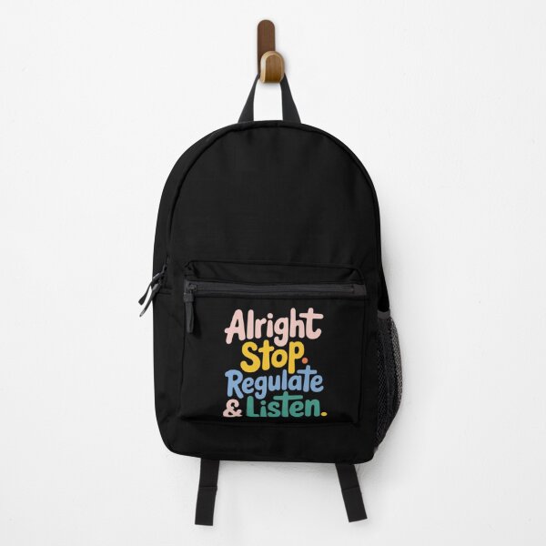 Item preview, Alright Stop Regulate and Listen Teacher designed and sold by mark-krisav.