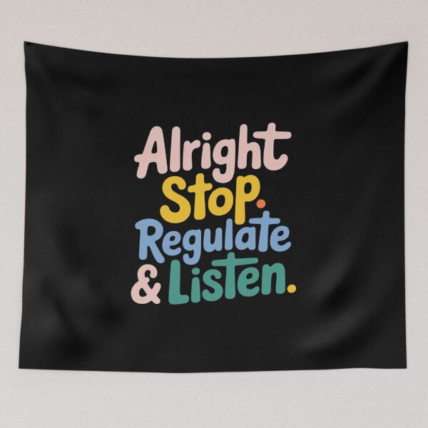 Item preview, Alright Stop Regulate and Listen Teacher designed and sold by mark-krisav.