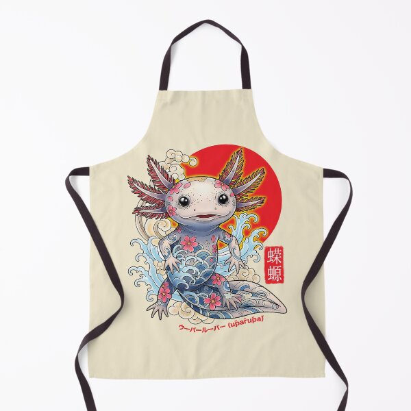 Item preview, The Sakura Voyager: Irezumi Axolotl & Spring Tides designed and sold by HexOne.