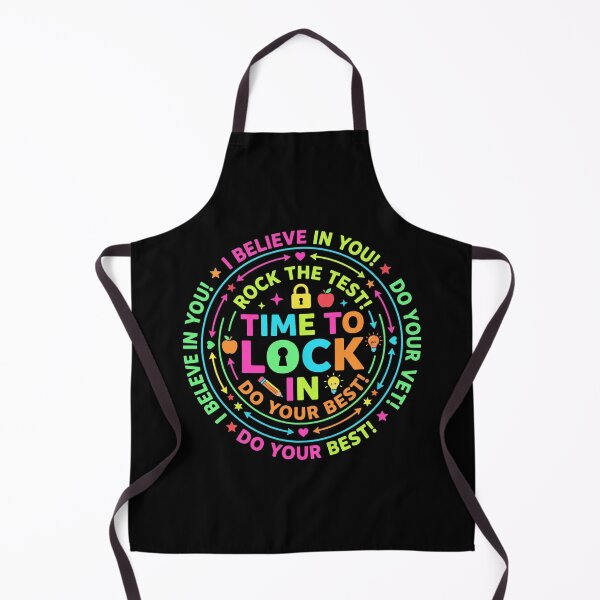 Item preview, Time To Lock In Test Day, Teacher Student Motivation Tee, Exam Testing Day Back to School designed and sold by CCChillingfrog.
