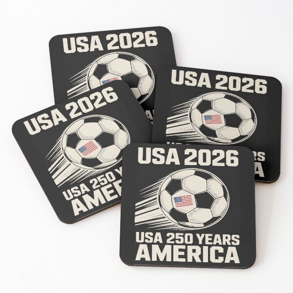 Item preview, Usa 2026 Soccer 250 Years Women Kids 4th of July designed and sold by grounabslaninal.