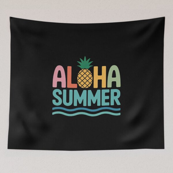 Item preview, Aloha Summer Pineapple & Beach Vibe Graphic designed and sold by grounabslaninal.