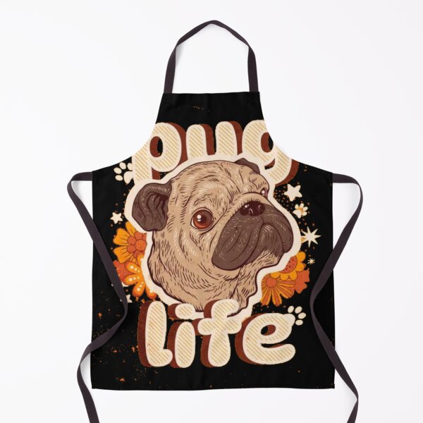 Item preview, Pug Life – Retro Vintage 70s Dog Lover Art designed and sold by GenZFashion000.