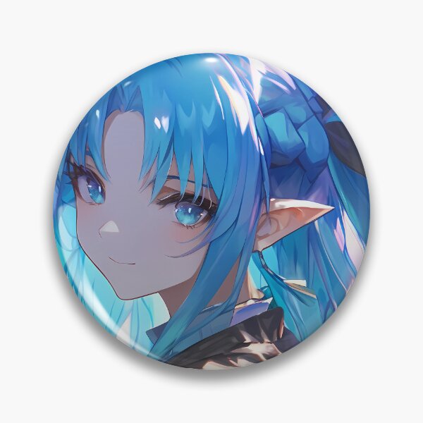 Item preview, Kyoka Princess Connect Blue Hair Elf Cloak Fantasy Light designed and sold by TanglenRabbit.