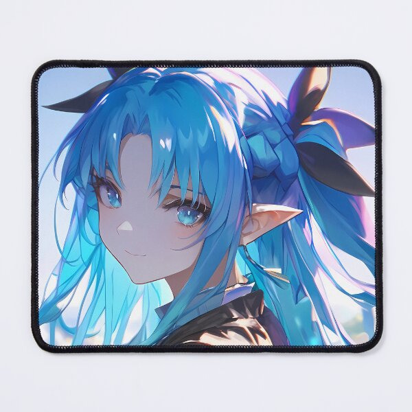 Item preview, Kyoka Princess Connect Blue Hair Elf Cloak Fantasy Light designed and sold by TanglenRabbit.