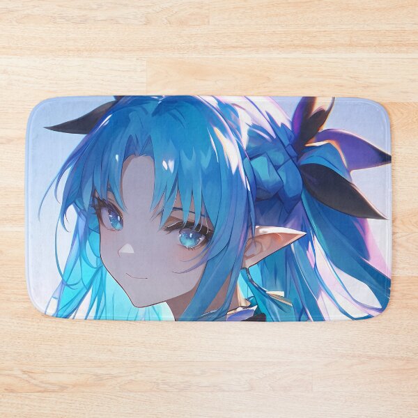 Item preview, Kyoka Princess Connect Blue Hair Elf Cloak Fantasy Light designed and sold by TanglenRabbit.