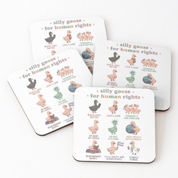 Item preview, Silly Goose For Human Rights designed and sold by Achkalona.