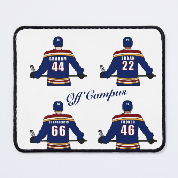 Item preview, Off Campus - Garrett, Logan, Dean, and Tucker - TV 2b designed and sold by Noodly Doodles.