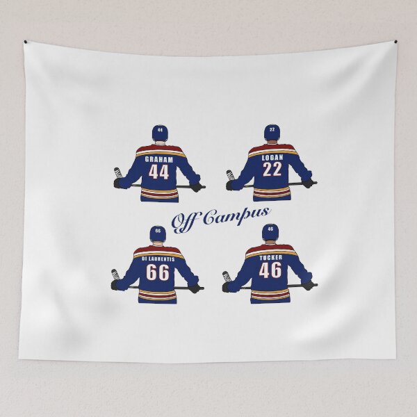 Item preview, Off Campus - Garrett, Logan, Dean, and Tucker - TV 2b designed and sold by Noodly Doodles.