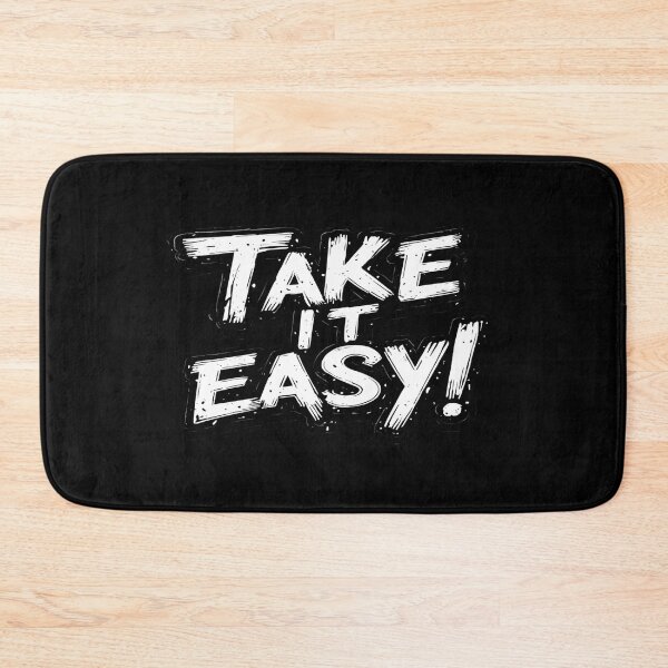 Item preview, Motivational black and white TAKE IT EASY! designed and sold by Giulivo Store Graphic.