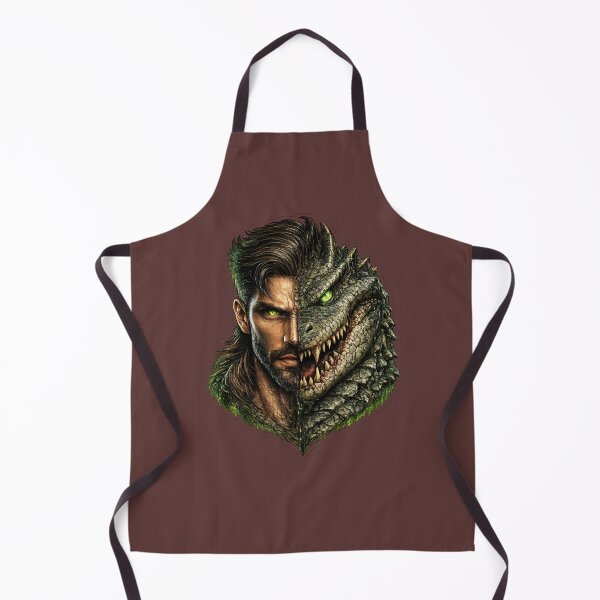 Item preview, Dragon Warrior Split Face Shirt | Inner Beast Fantasy Art T-Shirt designed and sold by KrishAuraa.
