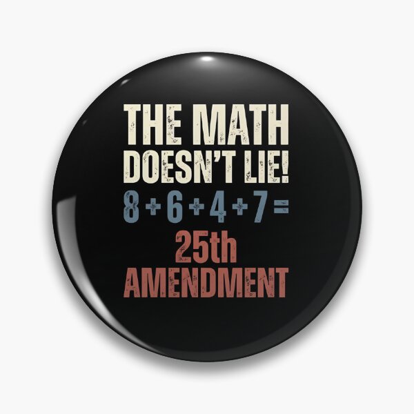 Item preview, 8647 Anti Trump 25th Amendment  designed and sold by Sunnay1989.