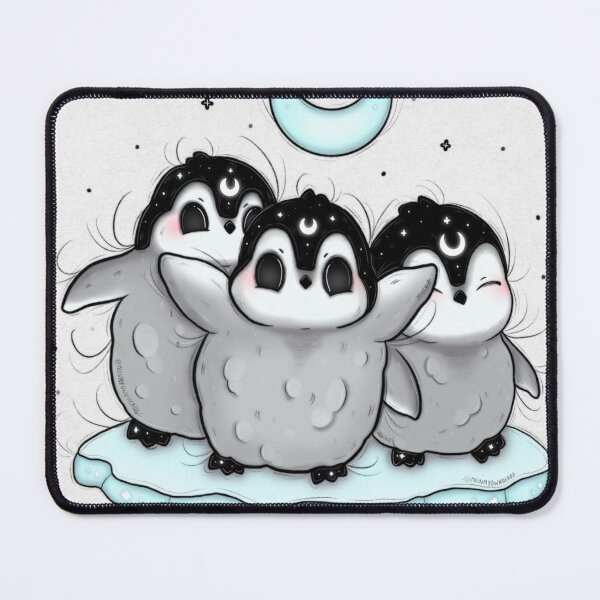 Item preview, Penguin Dishwalla Band bCozy Arctic Mood designed and sold by Akanksharedress.