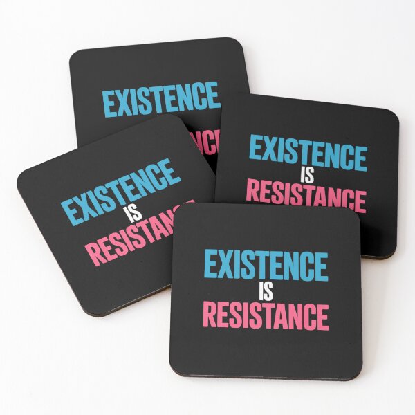 Item preview, Existence Is Resistance Trans Rights LGBT Pride designed and sold by grounabslaninal.