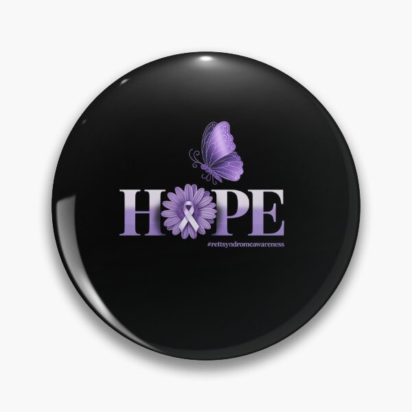 Item preview, Hope Butterfly Rett Syndrome Awareness designed and sold by grounabslaninal.