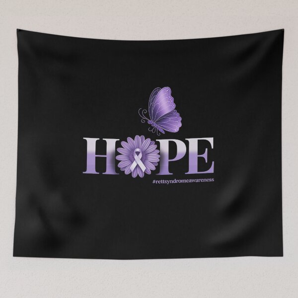 Item preview, Hope Butterfly Rett Syndrome Awareness designed and sold by grounabslaninal.