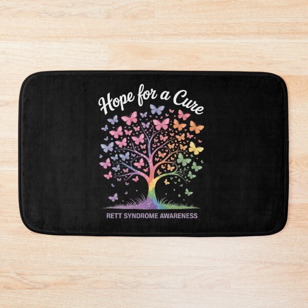 Item preview, Hope For A Cure Rett Syndrome Awareness Tree Ribbon designed and sold by grounabslaninal.