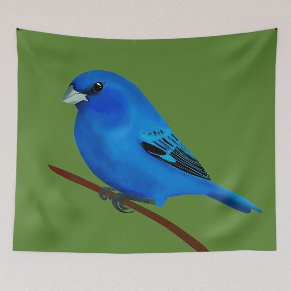 Item preview, Indigo Bunting designed and sold by Peleegirl.