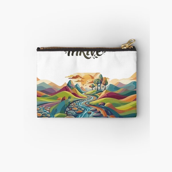 Item preview, Thrive: Colourful Abstract Landscape designed and sold by Northern Glow Art.