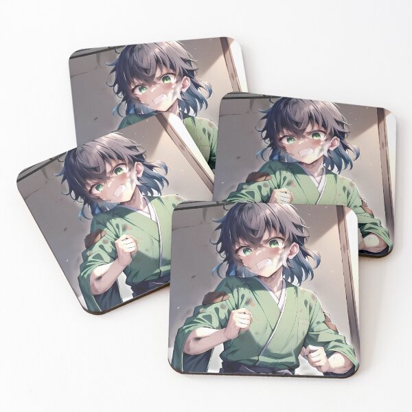 Item preview, Inosuke Hashibira Demon Slayer Determined Motion Indoors designed and sold by 108Recordings.