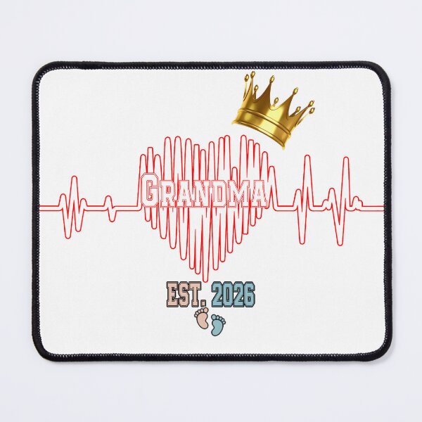 Item preview, Grandma Est 2026 Heartbeat designed and sold by QuiteOrbit.