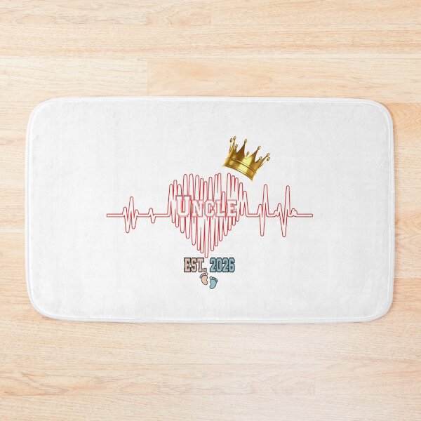 Item preview, Funny Uncle Est 2026 Heartbeat designed and sold by QuiteOrbit.