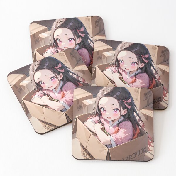 Item preview, Nezuko Kamado Demon Slayer Cozy Box Hideout designed and sold by 108Recordings.