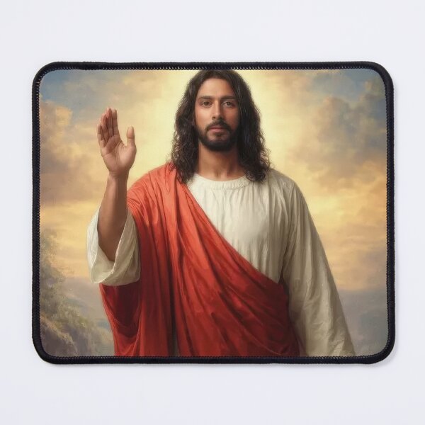 Item preview, Classic Jesus Portrait Art Print designed and sold by Cerafus.