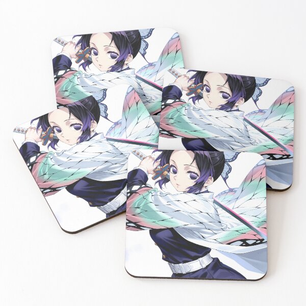 Item preview, Shinobu Kocho Demon Slayer Butterfly Hashira Dynamic Pose designed and sold by 108Recordings.