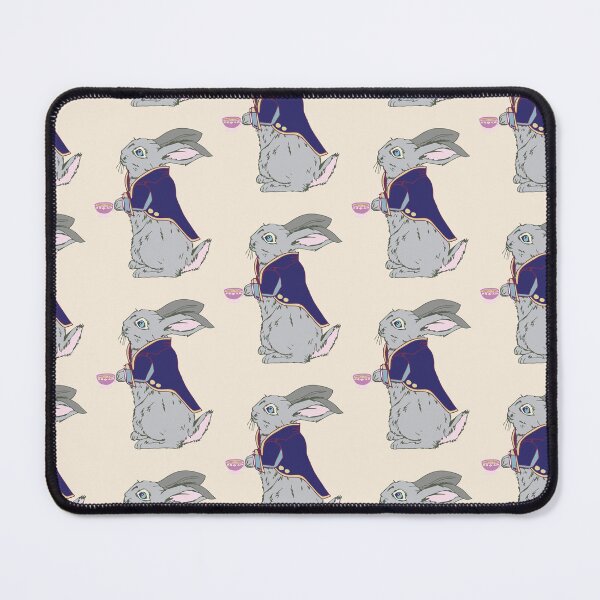 Item preview, Regal Bunny Sipping Tea designed and sold by LauraCoxArt.