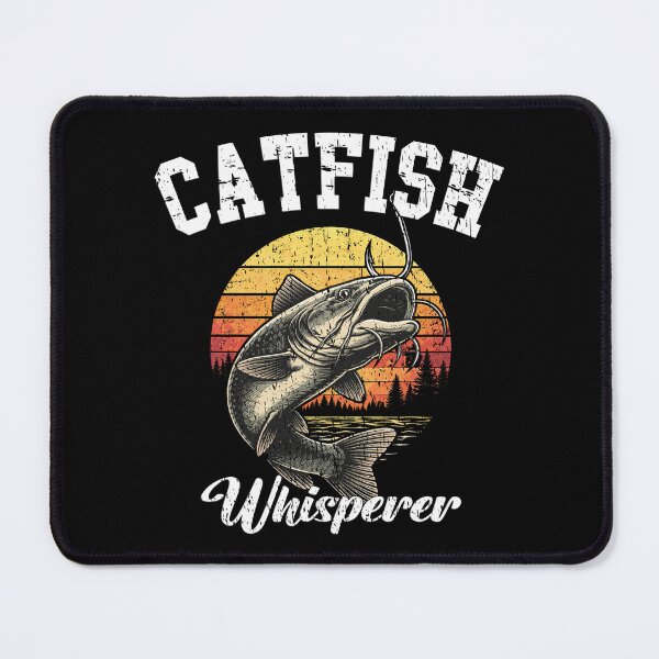 Item preview, Retro Catfish Whisperer - Vintage Sunset Fishing Design designed and sold by Jt41.