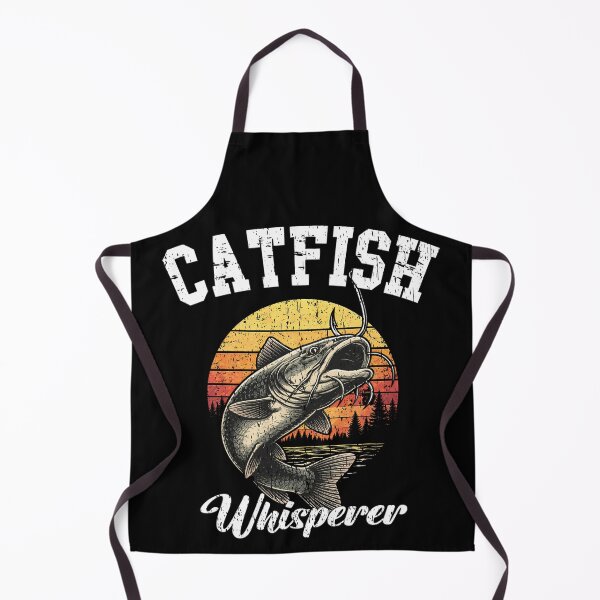 Item preview, Retro Catfish Whisperer - Vintage Sunset Fishing Design designed and sold by Jt41.