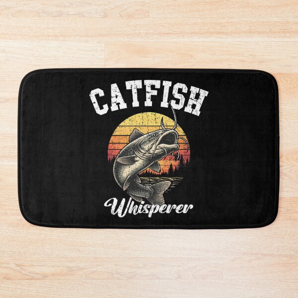 Item preview, Retro Catfish Whisperer - Vintage Sunset Fishing Design designed and sold by Jt41.