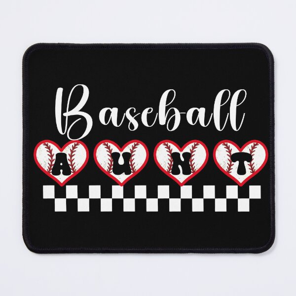 Item preview, Baseball Aunt Heart Checker Cute Design designed and sold by KIROSALS.