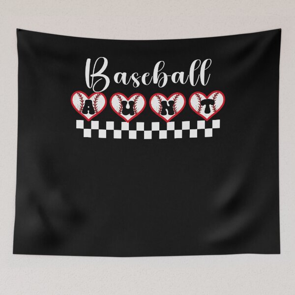 Item preview, Baseball Aunt Heart Checker Cute Design designed and sold by KIROSALS.