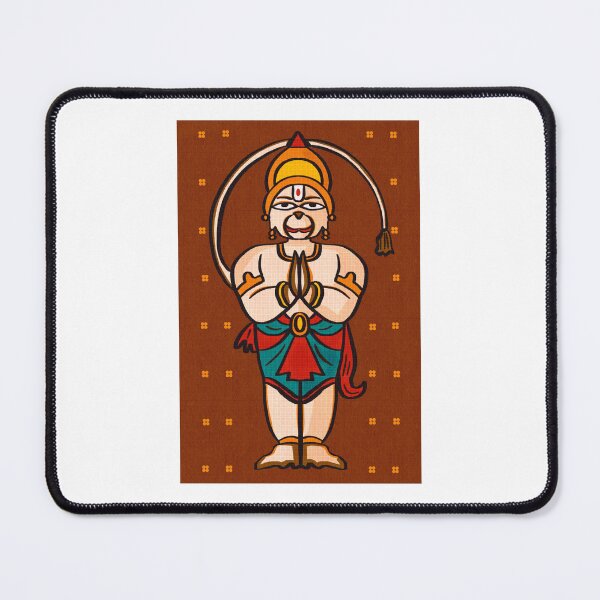 Item preview, Indian Folk Art | Hanuman | Spiritual Art | Festival designed and sold by geetasadashivan.