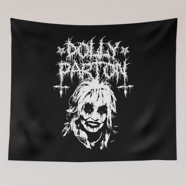 Item preview, Metal Dolly Parton designed and sold by Goofyvibez.