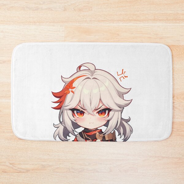 Item preview, Kazuha Genshin Impact Chibi Angry Kawaii Wanderer Pout designed and sold by 108Recordings.