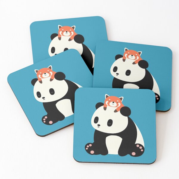 Item preview, Cute Sleeping Panda and Red Panda Friends designed and sold by Sunnay1989.