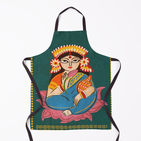 Item preview, Lakshmi | Greeting Card | Indian Folk Art | Festival Art designed and sold by geetasadashivan.