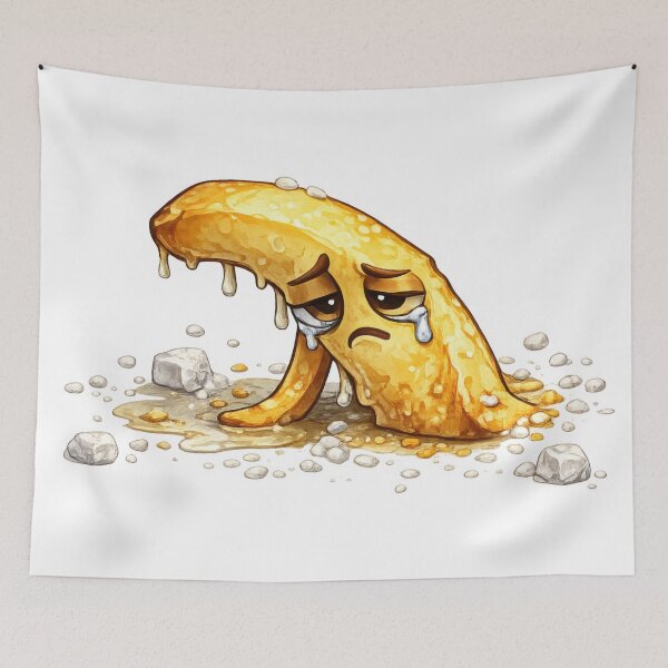 Item preview, Sad Melting Crying Cartoon Character designed and sold by jgvisualarts.