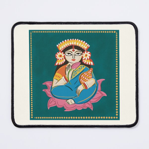 Item preview, Indian Folk Art | Lakshmi | Goddess | Spiritual Art | Festival designed and sold by geetasadashivan.