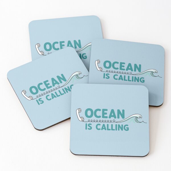 Item preview, Ocean Is Calling – Coastal Identity Typography Design designed and sold by Sea Gem.