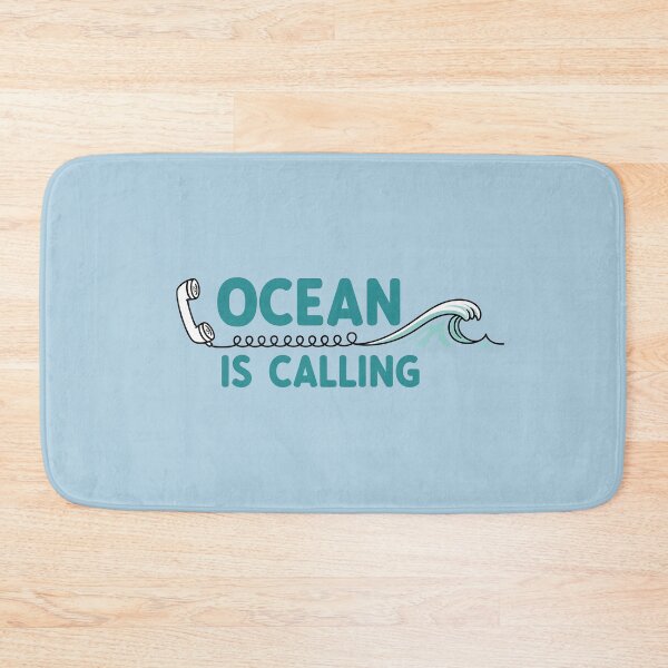 Item preview, Ocean Is Calling – Coastal Identity Typography Design designed and sold by Sea Gem.