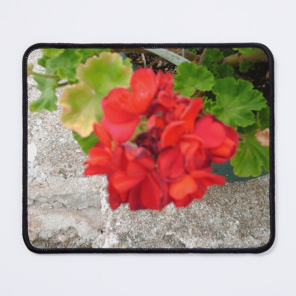 Item preview, Red Flower in Garden designed and sold by CreationLens.