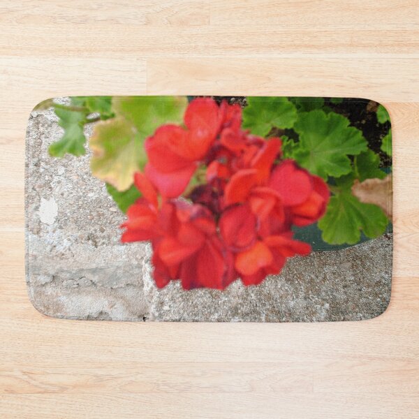 Item preview, Red Flower in Garden designed and sold by CreationLens.