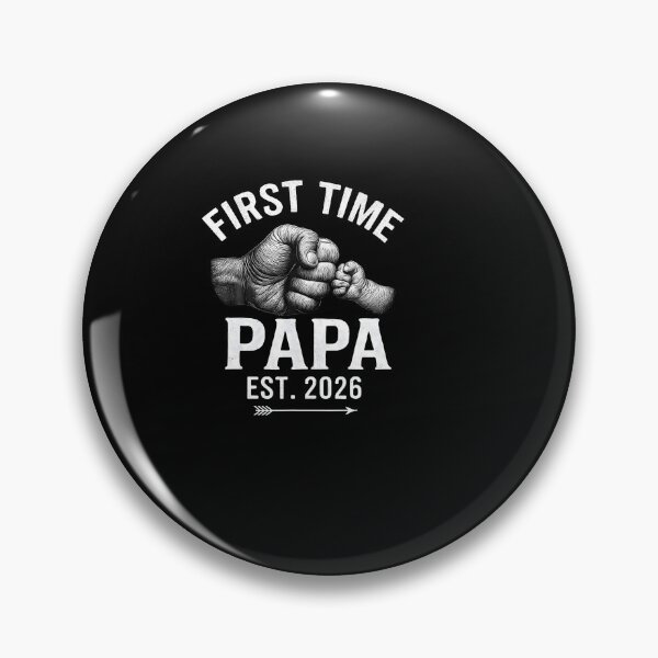 Item preview, First Time Papa Est 2026 Fist Bump New Dad Father'S Day   designed and sold by KaidenceHeple.