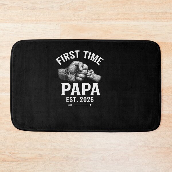 Item preview, First Time Papa Est 2026 Fist Bump New Dad Father'S Day   designed and sold by KaidenceHeple.